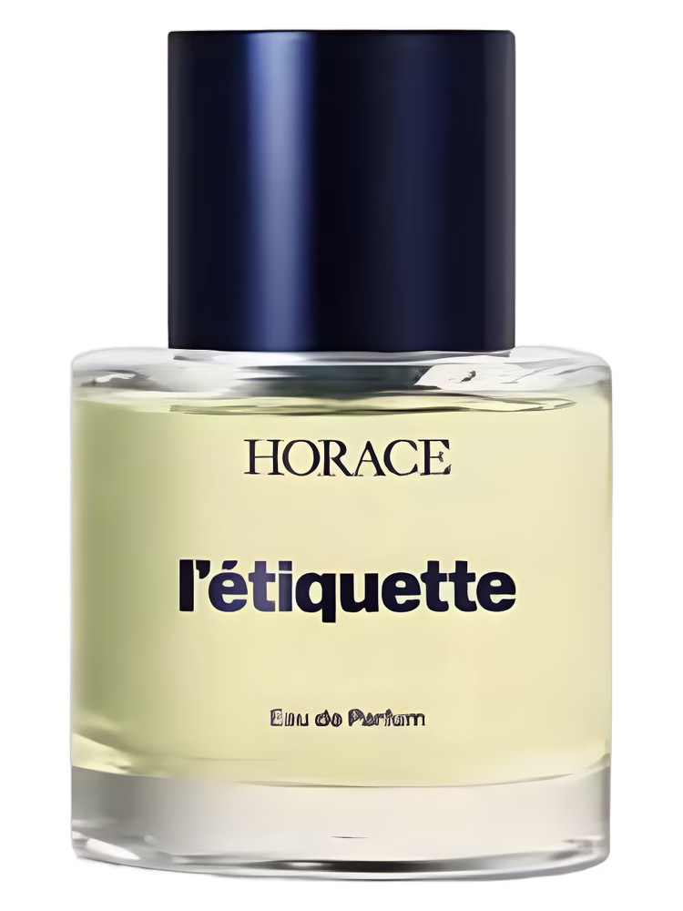 HORACE PARFUMS l'étiquette Horace